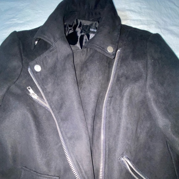Black Suede Jacket - Picture 3 of 3